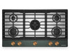 KitchenAid Gas-on-Metal Cooktop with Integrated Wok Grate – Juniper - KCGK736SJP