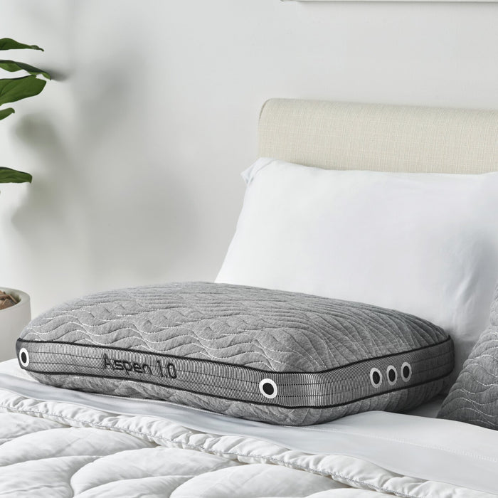 BEDGEAR Aspen 1.0 Performance Pillow – Stomach Sleeper