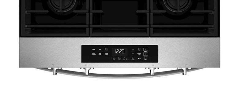 Whirlpool 30\" 5 Cu. Ft. Smart Gas Range - Stainless Steel - WSGS3330TS