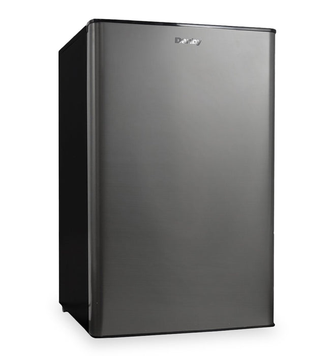 Danby 20.62\" 4.4 Cu. Ft. Single-Door Mini Fridge – Stainless Steel - DAR044A9SLDB