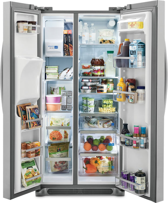 Frigidaire Gallery 33\" 22.3 Cu. Ft. Standard-Depth Side-by-Side Refrigerator - Smudge-Proof® Stain… 