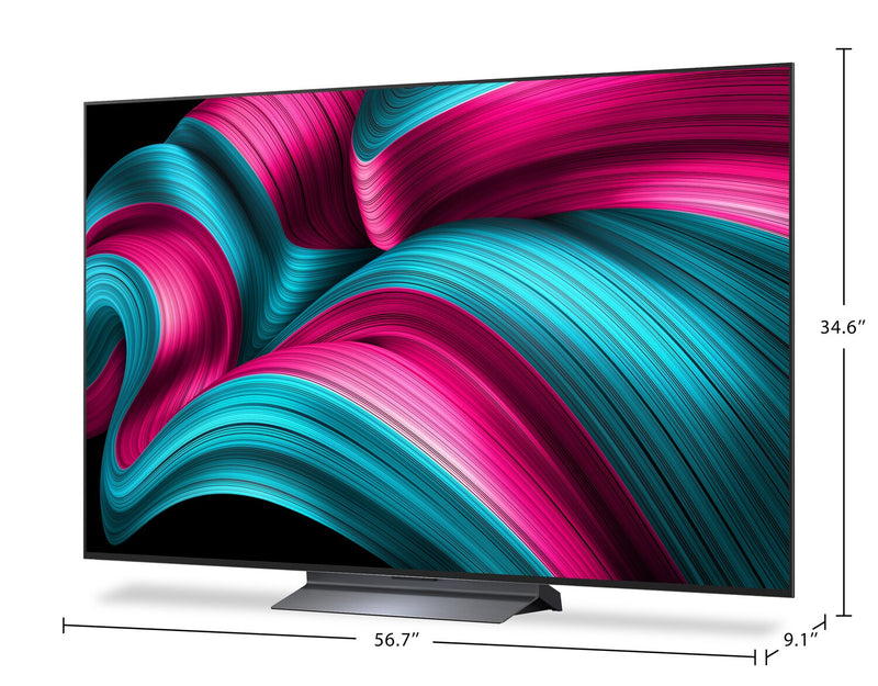 LG 65\" C5 4K OLED evo AI Smart TV