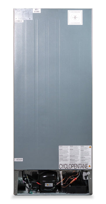 Danby 27” 18 Cu. Ft. Top Mount Refrigerator – Stainless Steel Look - DFF176B1SLDB