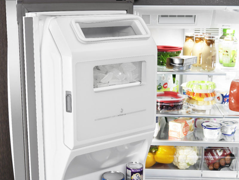 Whirlpool 26 Cu. Ft. 4-Door Refrigerator with Prep and Store Bins - WRMF7736PV