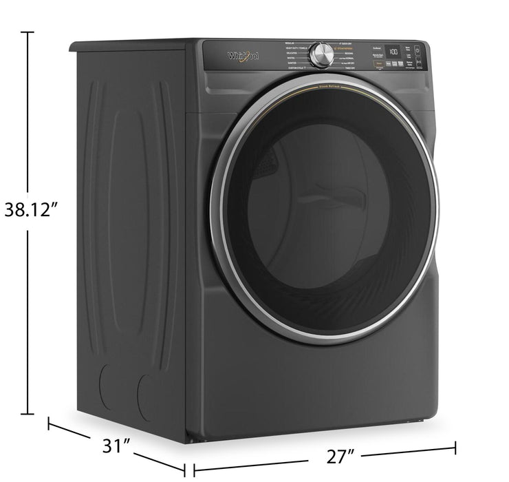 Whirlpool 7.4 Cu. Ft. Smart Electric Dryer with Steam - YWED6720RU