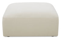 Riverside Ottoman - Oyster 