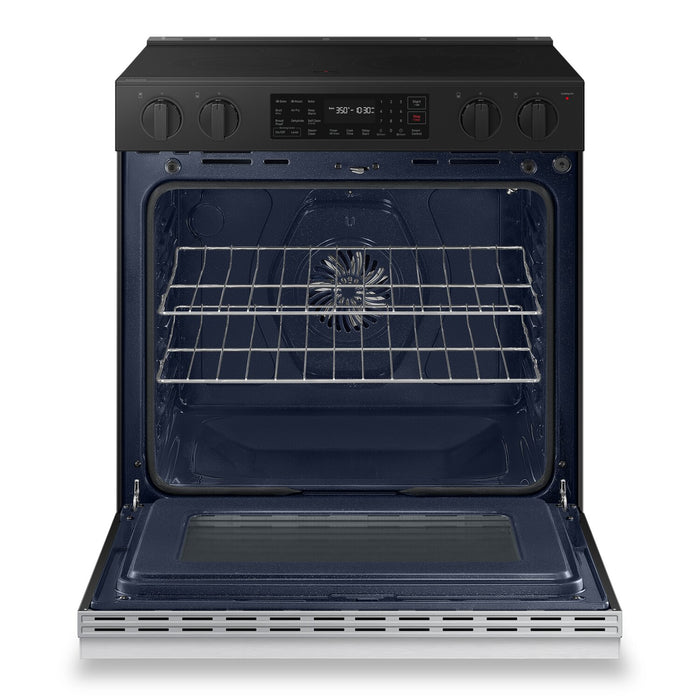 Samsung Bespoke 3 Series 6.3 Cu. Ft. Smart Electric Range with Air Fry - NSE6DG8300SRAC