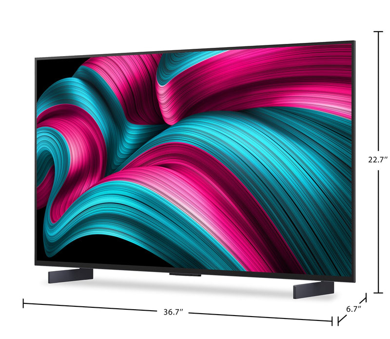 LG 42\" C5 4K OLED evo AI Smart TV