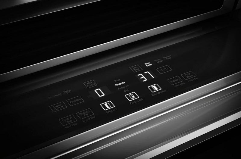 Kitchenaid 48\" 29.4 Cu. Ft. Built-In Side-by-Side Refrigerator – Stainless Steel - KBSN748SPS 