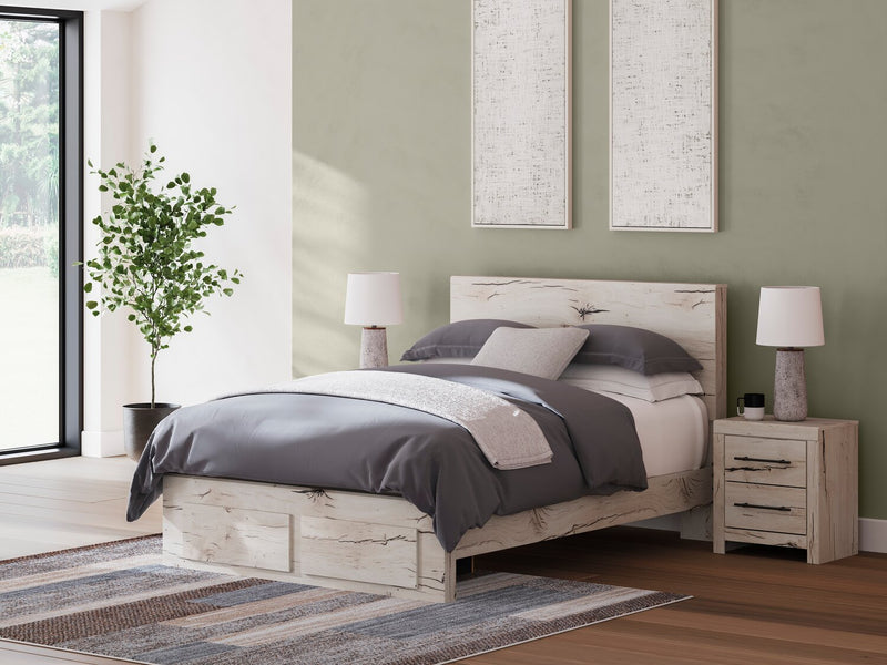 Derekson 6-Piece Queen Bedroom Set with Footboard Storage Bed - White