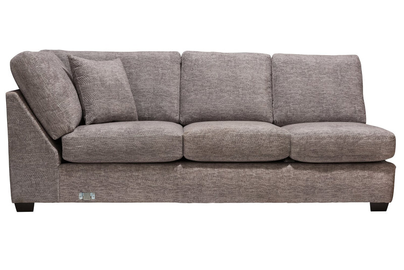 Luxe 3-Piece Right-Facing Sectional - Zaftig Dove