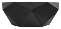 Dawson 37” Modern Coffee Table - Black 