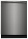 Frigidaire Gallery 24\" 52 dBA Built-In Top-Control Dishwasher - Smudge-Proof™ Black Stainless Steel … 