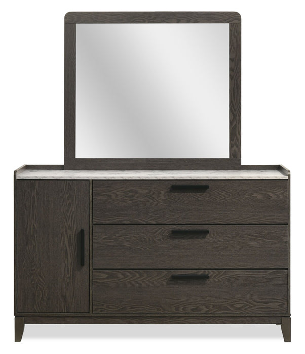 Sable Mirror - Dark Grey