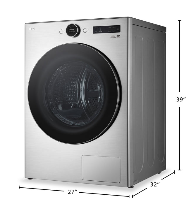 LG 7.8 Cu. Ft. 6-Motion DirectDrive® Electric Dryer with Heat Pump - DLHC5502V
