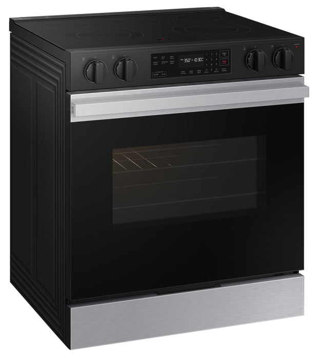 Samsung Bespoke 6.3 Cu. Ft. Smart Electric Range - NSE6DG8100SRAC