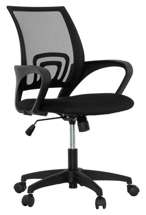 Sealy® Raven 25.2” Adjustable Ergonomic Office Chair with Mesh Padding - Black