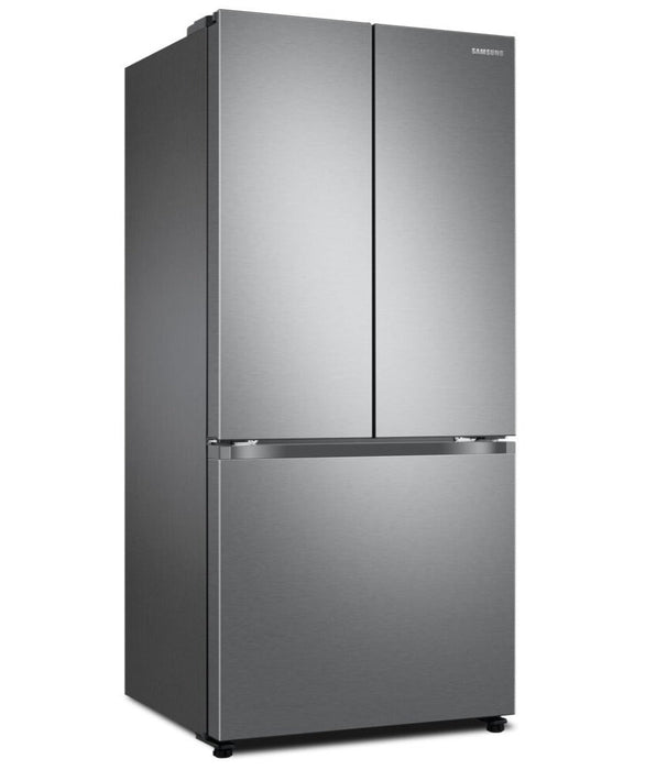 Samsung 33\" 17.5 Cu. Ft. Counter-Depth French-Door Refrigerator - Stainless Steel - RF18A5101SR/AA 