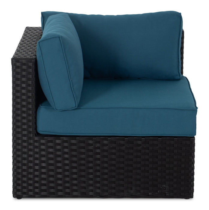 Barbados Patio Corner Chair - Blue