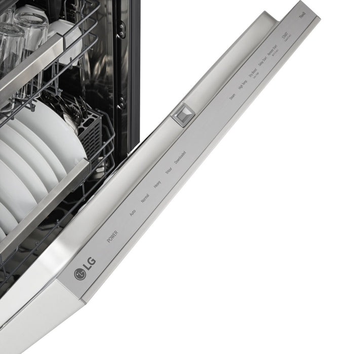 LG 24\" 44 dBA Built-In Top-Control Dishwasher with QuadWash® Pro - Stainless Steel - LDPH5554S