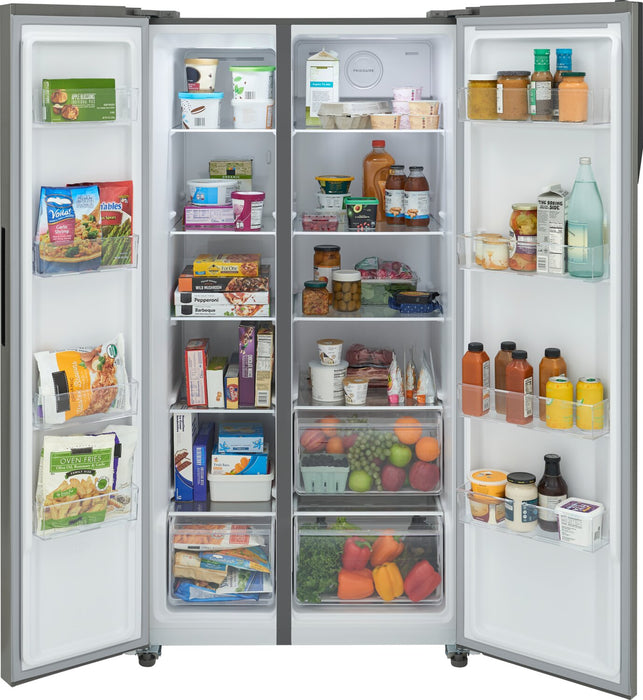 Frigidaire 21.4 Cu. Ft. Side-by-Side Refrigerator - Fingerprint-Resistant Stainless Steel - FRSG2115AV