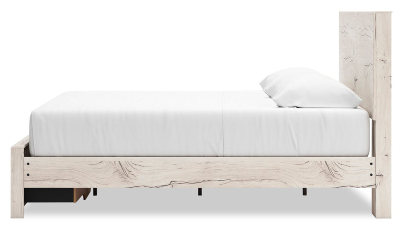 Derekson King Storage Bed - White