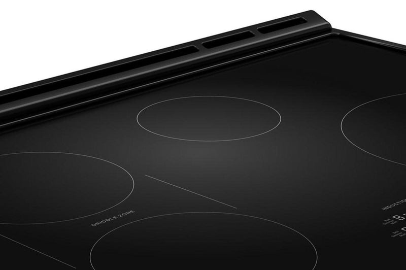 Whirlpool 6.4 Cu. Ft. Induction Range with No Preheat Air Fry - Black Stainless Steel - WSIS5030RV