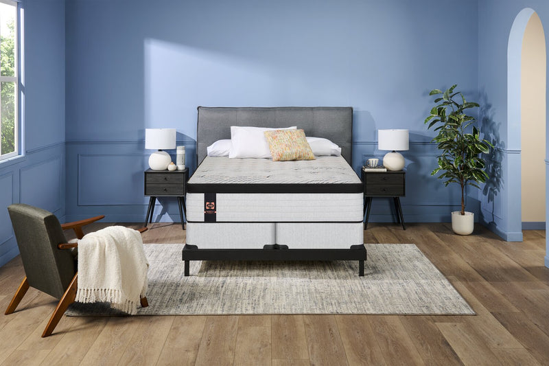 Sealy Posturepedic® Plus 1000 Series Bronson Eurotop Luxury Firm King Mattress Set