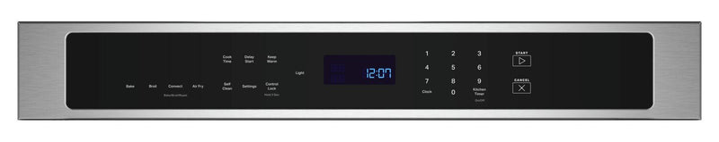 Maytag 30\" 5 Cu. Ft. Electric Single Wall Oven with True Convection - Fingerprint Resistant Stainles… 