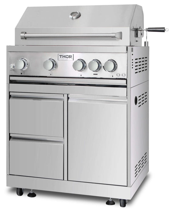 Thor Kitchen 32\" Outdoor Barbecue Grill Cabinet - MK03SS304 