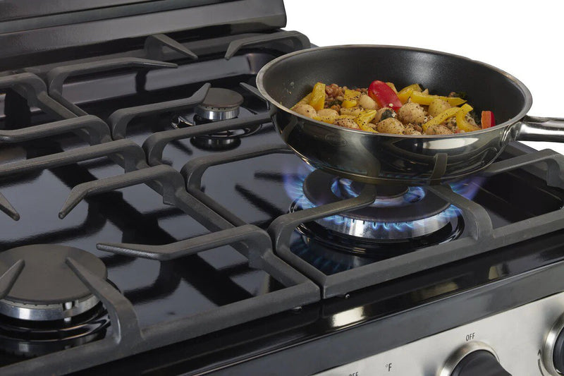 Classic Off-Grid by Unique 30\" 3.9 Cu. Ft. Propane Range with Battery Ignition - UGP-30G OF2 S/S 