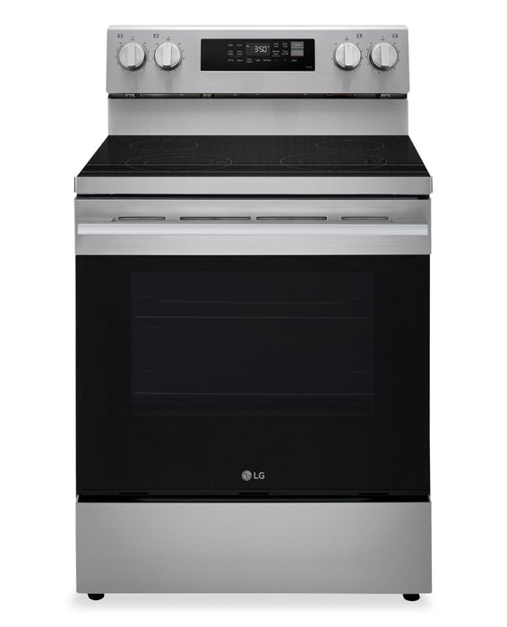 LG 30\" 6.3 Cu Ft. Smart Electric Range with Probake Convection® and EasyClean® - LREN6321YE 