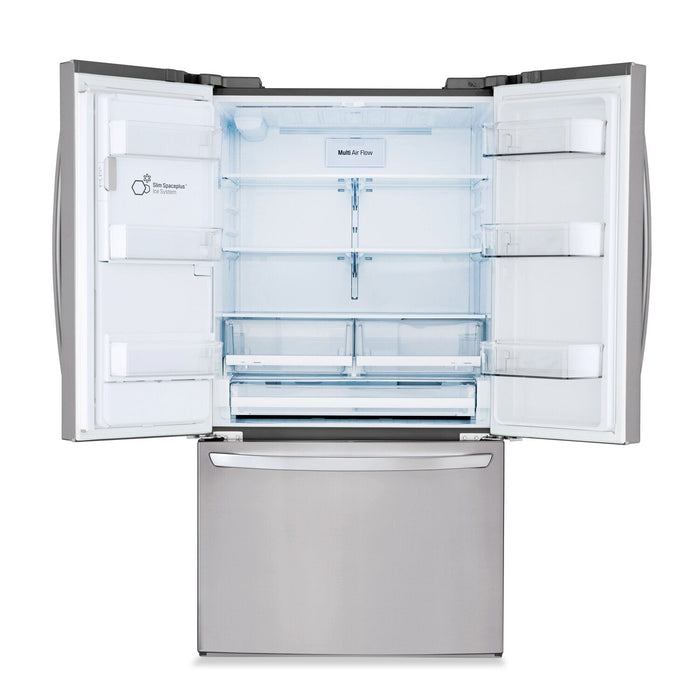 LG 36\" 28 Cu. Ft. French-Door Refrigerator - Smudge Proof Stainless Steel - LRFS28XBS 