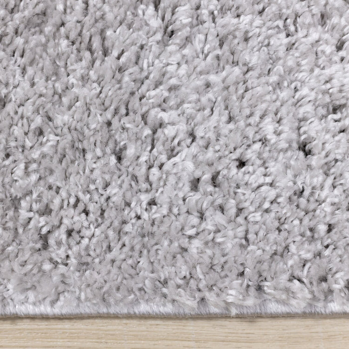 Pascal Grey Shag Area Rug - 7'10\" x 10'6\"