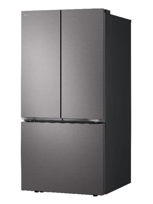 LG 25 Cu. Ft. Smart French-Door Refrigerator with Ice Maker - Black Stainless Steel - LF25S6200D