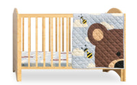 Walden 3-Piece Crib Bedding Set - Blue 