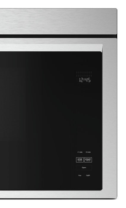 Maytag 1.1 Cu. Ft. Flush Over-the-Range Microwave with 900 Watts Cooking - Fingerprint Resistant Sta… 