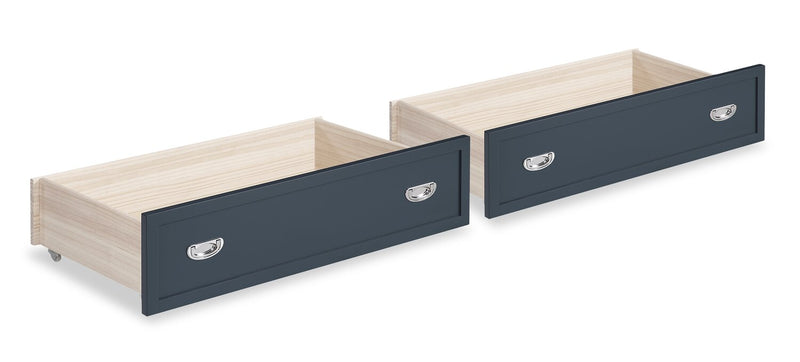 Quinn Set of 2 Trundle Drawers - Blue