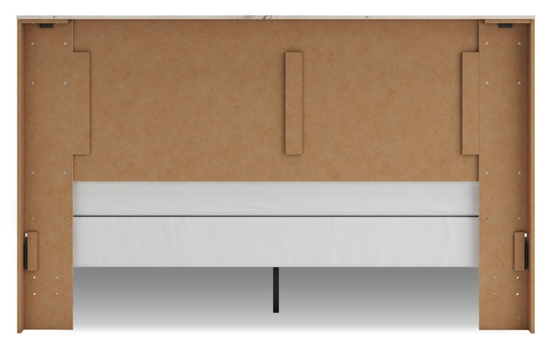 Derekson King Panel Headboard - White