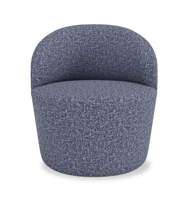 Lexi 28.35\" Fabric Accent Chair – Blue 