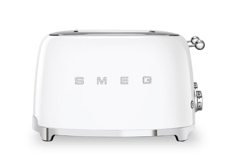 Smeg 4-Slice Long-Slot Toaster - TSF03WHUS
