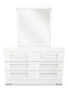 Riley Mirror – White