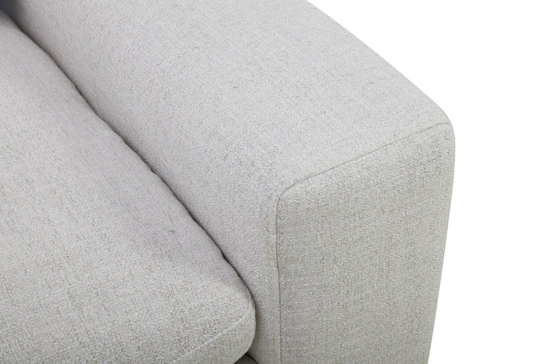 Sky Modular 6-Piece Fabric Power Reclining Sectional with Console and Feather Down Cushions - Nathan Wheat