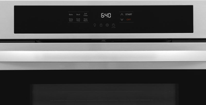 Frigidaire 30\" 5.3 Cu. Ft. Electric Single Wall Oven - Stainless Steel - FCWS3025AS 