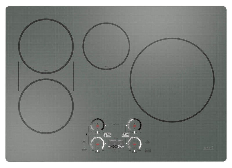 Cafe 30\" 4-Element Induction Cooktop - Stainless - CHP90302TSS 