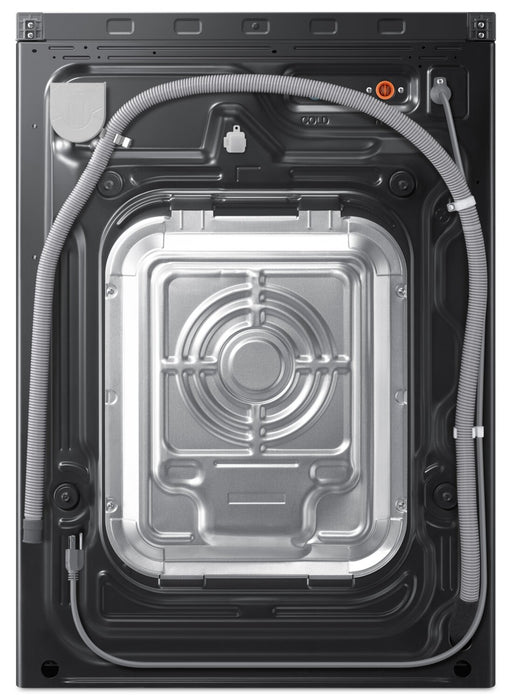 Samsung 6.1 Cu. Ft. Front Load Washer with AI Fabric Sensing – Dark Steel - WF90F53ADSA5