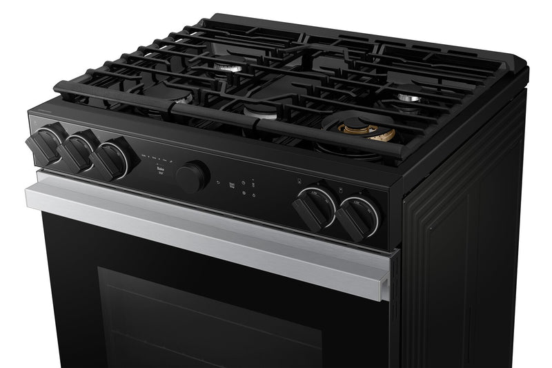 Samsung Bespoke 6 Cu. Ft. Gas Range with Oven Camera - NSG6DG8700SRAA 