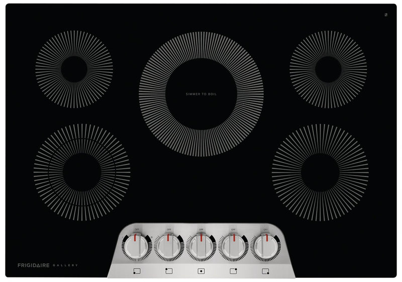 Frigidaire Gallery 30\" 5-Element Electric Cooktop - Stainless Steel - GCCE3070AS 