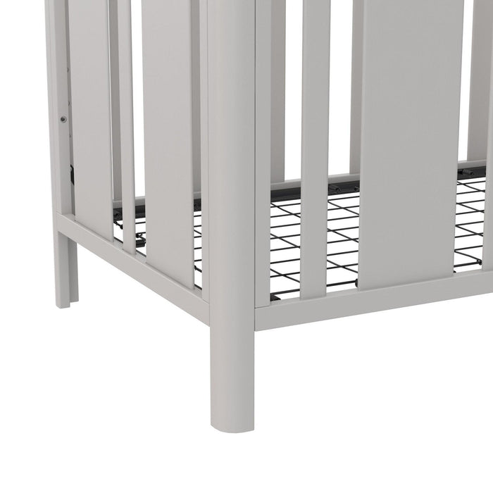Little Seeds Skyler Baby Crib - Sharkey Grey 