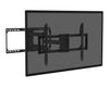 Kanto SDA51 Full Motion Dual Stud TV Mount for 40\" to 90\" TVs – Black